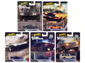 'Fast & Furious 25th Anniversary' 2026 5 piece Set Q Diecast Model Cars by Hot Wheels