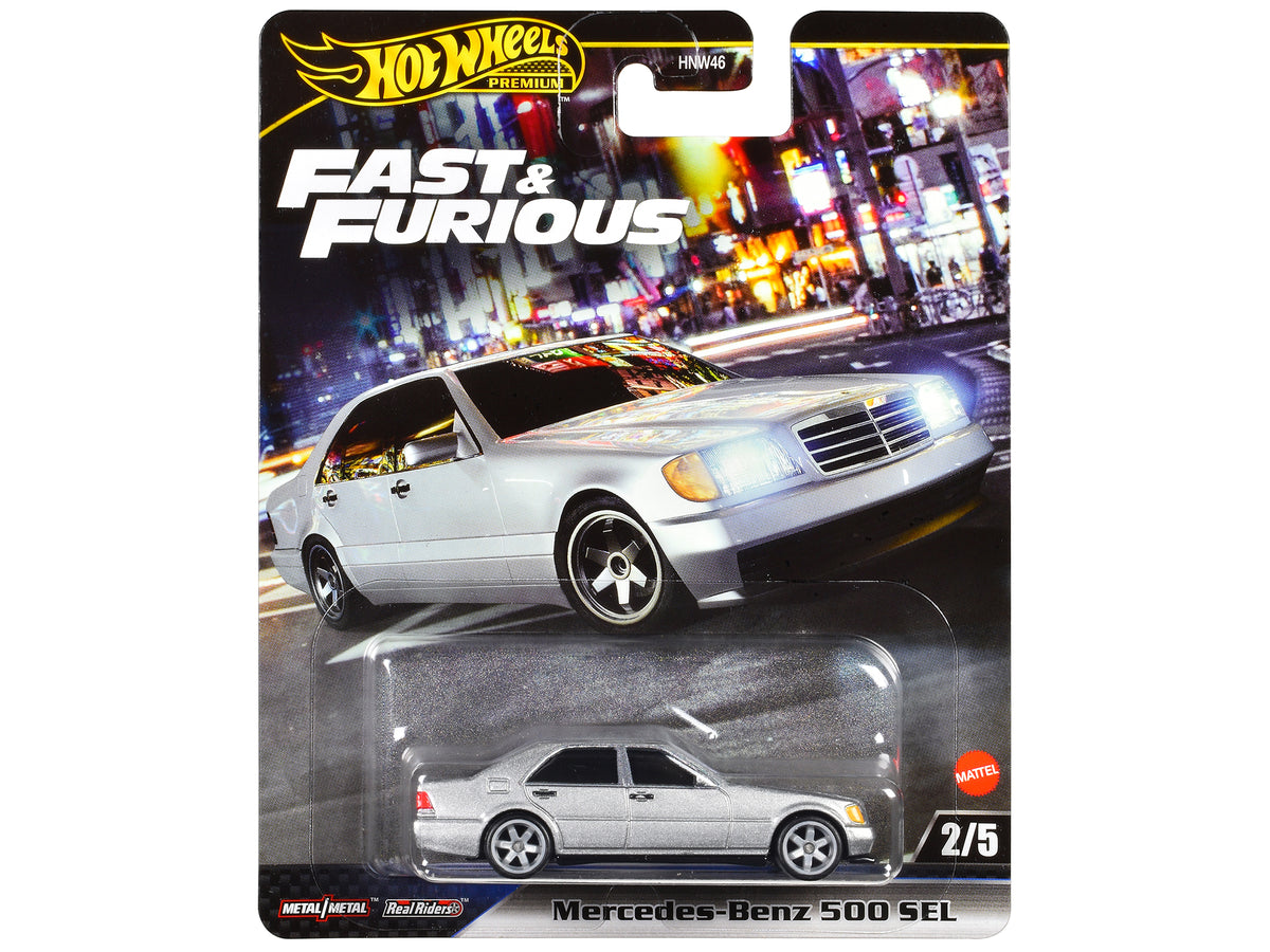 Mercedes-Benz 500 SEL Silver Metallic 'The Fast and the Furious: Tokyo Drift' (2006) Movie 'Fast & Furious' Series Diecast Model Car by Hot Wheels