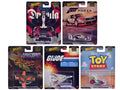 'Pop Culture 2026' 5 piece Set R 'Premium Series' Diecast Model Cars by Hot Wheels
