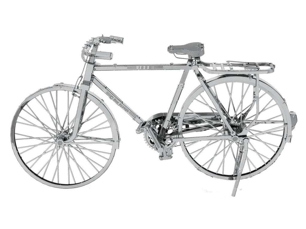 Model Kit Classic Bicycle 'Bon Voyage' (Challenging Difficulty) Steel Model by Metal Earth