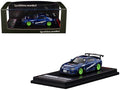 Toyota Supra (JZA80) RZ RHD (Right Hand Drive) #9 'WedsSport' Blue Metallic with Graphics 1/64 Diecast Model Car by Ignition Model