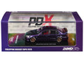Honda Civic Ferio Si (EK) RHD (Right Hand Drive) Midnight Purple Metallic 'Philippine Diecast Expo 2025 Event Edition' 1/64 Diecast Model Car by Inno Models