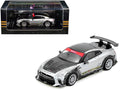 Nissan GT-R (R35) Top Secret RHD (Right Hand Drive) Silver Metallic with Carbon Hood and Top 'Tokyo Auto Salon Hong Kong 2025 Event Edition' 1/64 Diecast Model Car by Inno Models