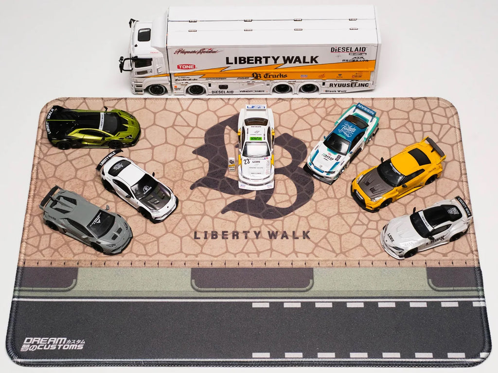 Desktop Display Mat 'LB' Logo by Dream Customs