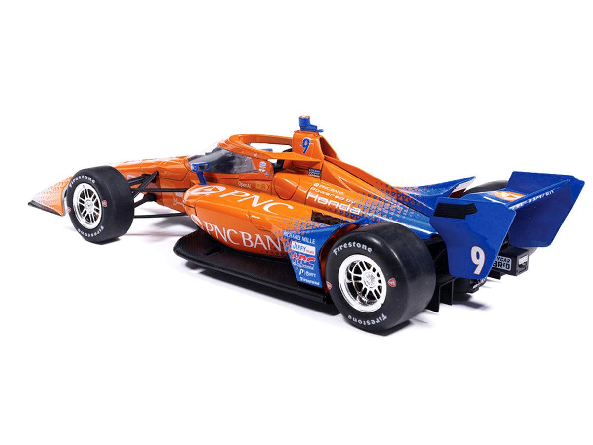 Dallara IndyCar #9 Scott Dixon 'PNC Bank' Chip Ganassi Racing (Road Course Configuration) 'NTT IndyCar Series' (2026) 1/18 Diecast Model Car by IXO Models