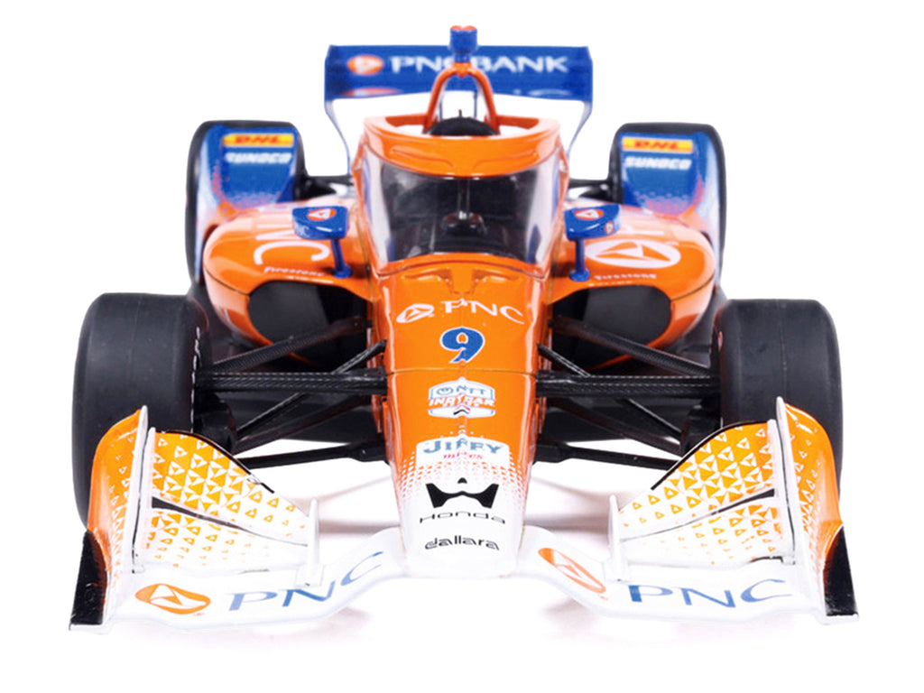 Dallara IndyCar #9 Scott Dixon 'PNC Bank' Chip Ganassi Racing (Road Course Configuration) 'NTT IndyCar Series' (2026) 1/18 Diecast Model Car by IXO Models