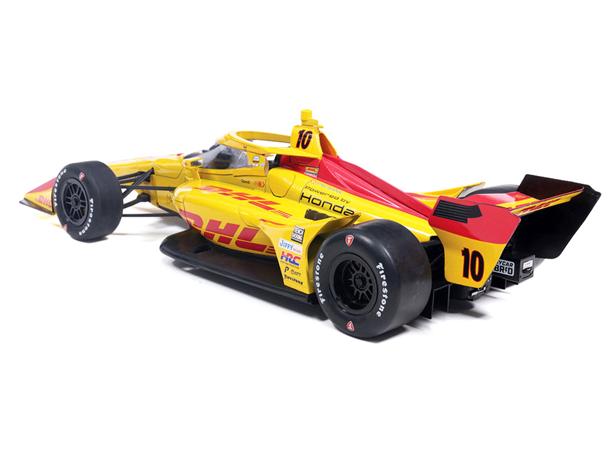 Dallara IndyCar #10 Alex Palou 'DHL' Chip Ganassi Racing (Road Course Configuration) 'NTT IndyCar Series' (2026) 1/18 Diecast Model Car by IXO Models
