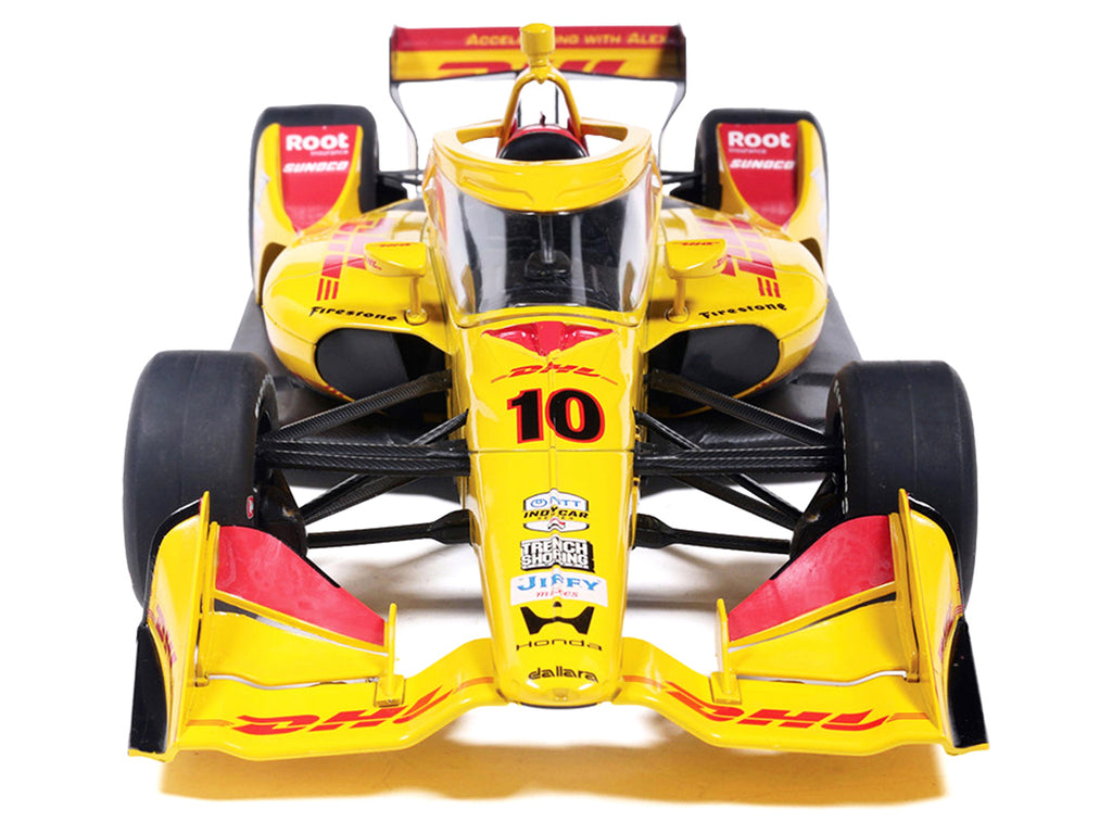 Dallara IndyCar #10 Alex Palou 'DHL' Chip Ganassi Racing (Road Course Configuration) 'NTT IndyCar Series' (2026) 1/18 Diecast Model Car by IXO Models