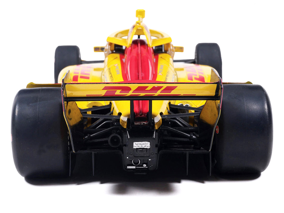 Dallara IndyCar #10 Alex Palou 'DHL' Chip Ganassi Racing (Road Course Configuration) 'NTT IndyCar Series' (2026) 1/18 Diecast Model Car by IXO Models