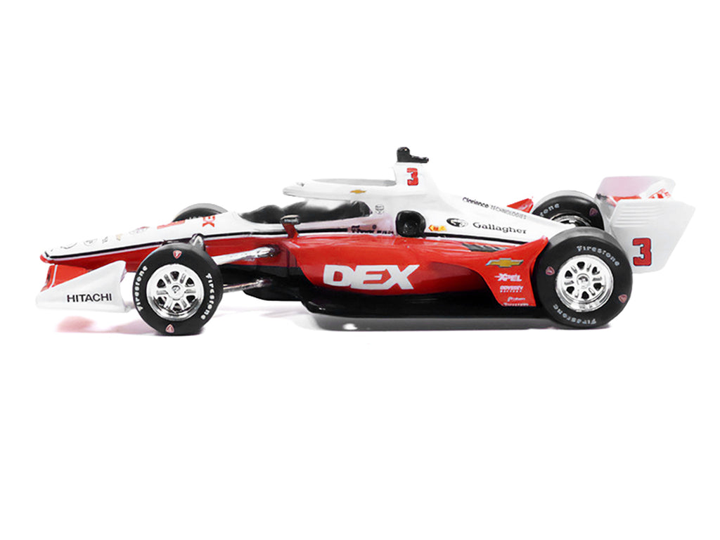 Dallara IndyCar #3 Scott McLaughlin 'DEX' Team Penske (Road Course Configuration) 'NTT IndyCar Series' (2026) 1/64 Diecast Model by IXO Models