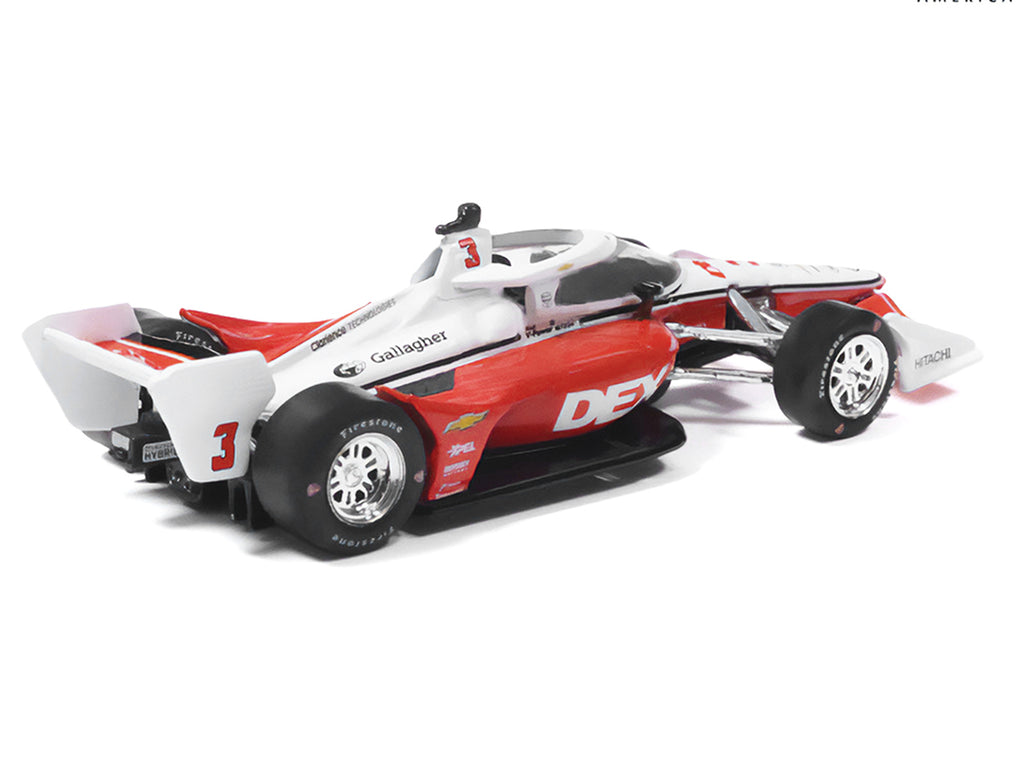 Dallara IndyCar #3 Scott McLaughlin 'DEX' Team Penske (Road Course Configuration) 'NTT IndyCar Series' (2026) 1/64 Diecast Model by IXO Models