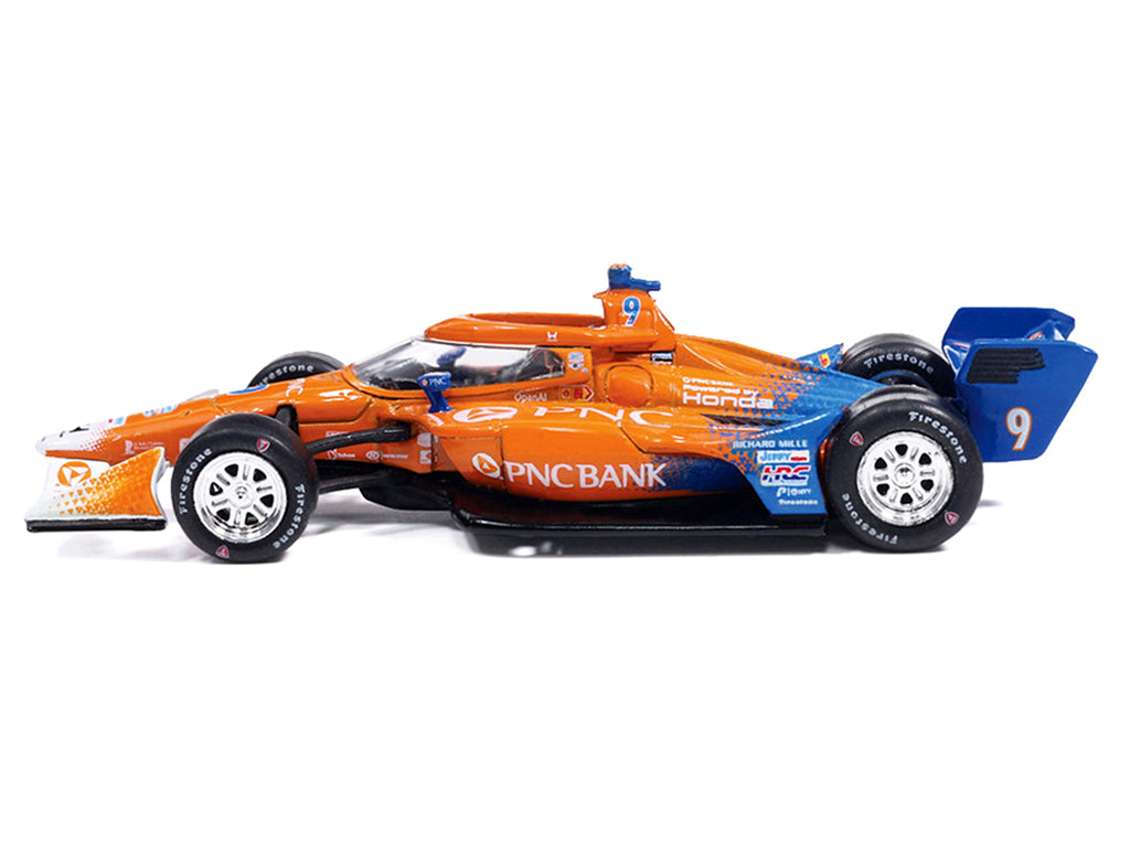 Dallara IndyCar #9 Scott Dixon 'PNC Bank' Chip Ganassi Racing (Road Course Configuration) 'NTT IndyCar Series' (2026) 1/64 Diecast Model Car by IXO Models
