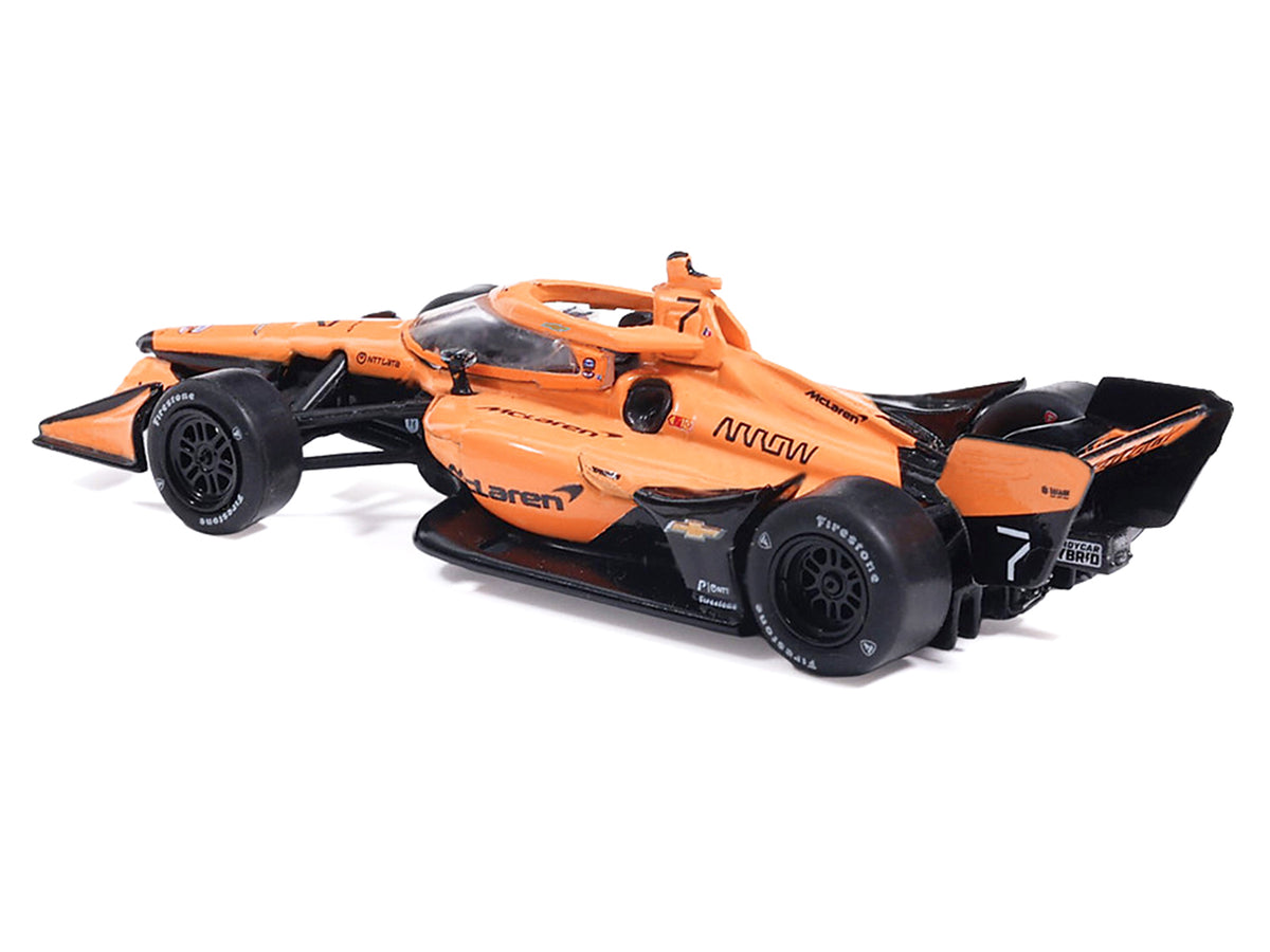Dallara IndyCar #7 Christian Lundgaard 'McLaren' Arrow McLaren IndyCar Team (Road Course Configuration) 'NTT IndyCar Series' (2026) 1/64 Diecast Model by IXO Models