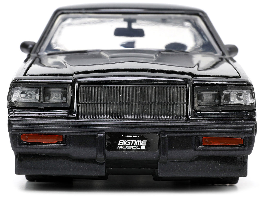 1987 Buick Grand National Black Metallic 'Blackbird' 'Bigtime Muscle' Series 1/24 Diecast Model Car by Jada
