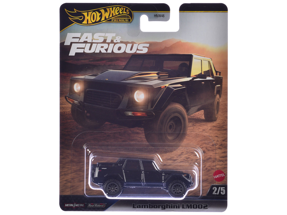 Lamborghini LM002 Black 'Fast & Furious' (2009) Movie 'Fast & Furious' Series Diecast Model Car by Hot Wheels