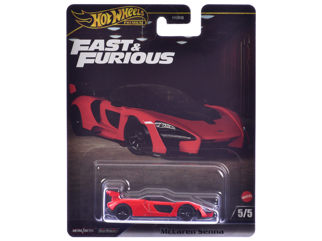 McLaren Senna Red 'Fast X' (2023) Movie 'Fast & Furious' Series Diecast Model Car by Hot Wheels