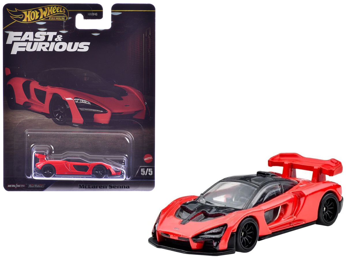 McLaren Senna Red 'Fast X' (2023) Movie 'Fast & Furious' Series Diecast Model Car by Hot Wheels