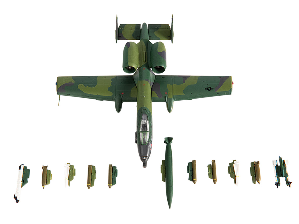 Fairchild Republic A-10 Thunderbolt II Attack Aircraft '23rd Tactical Fighter Wing 706th Fighter Squadron Operation Desert Storm' (1991) United States Air Force 1/144 Diecast Model by JC Wings