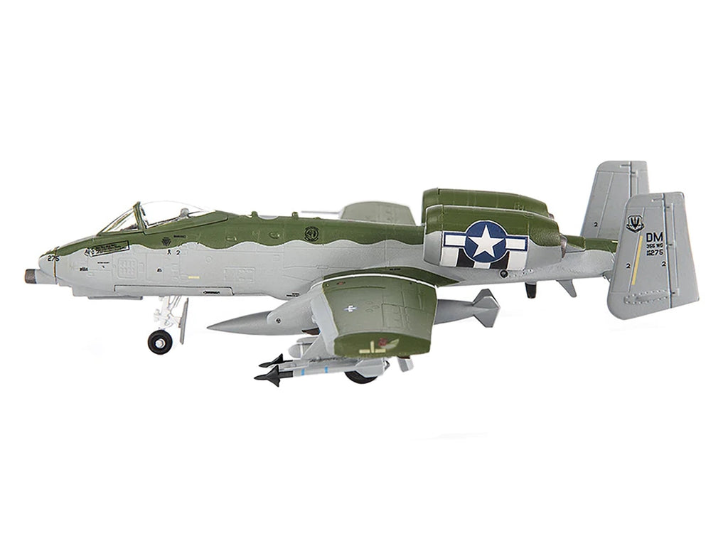 Fairchild Republic A-10C Thunderbolt II Attack Aircraft '355th Fighter Wing 354th Fighter Squadron Bulldogs' (2020) United States Air Force 1/144 Diecast Model by JC Wings