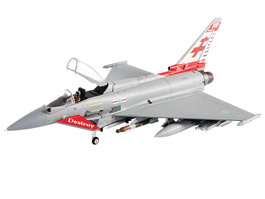 Eurofighter Typhoon FGR4 EF-2000 Aircraft 'No.41(R) Squadron 100th Anniversary' (2016) British Royal Air Force 1/72 Diecast Model by JC Wings