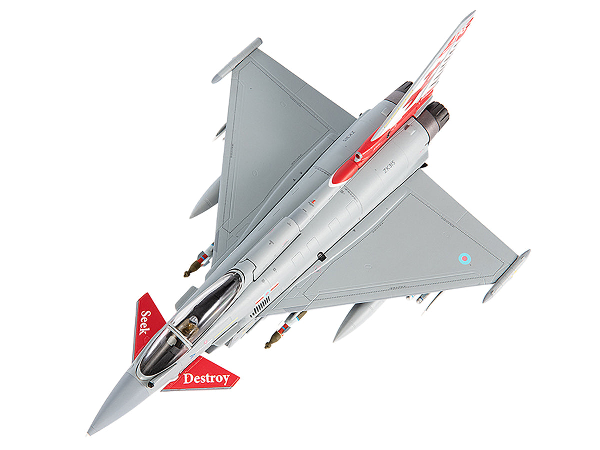 Eurofighter Typhoon FGR4 EF-2000 Aircraft 'No.41(R) Squadron 100th Anniversary' (2016) British Royal Air Force 1/72 Diecast Model by JC Wings