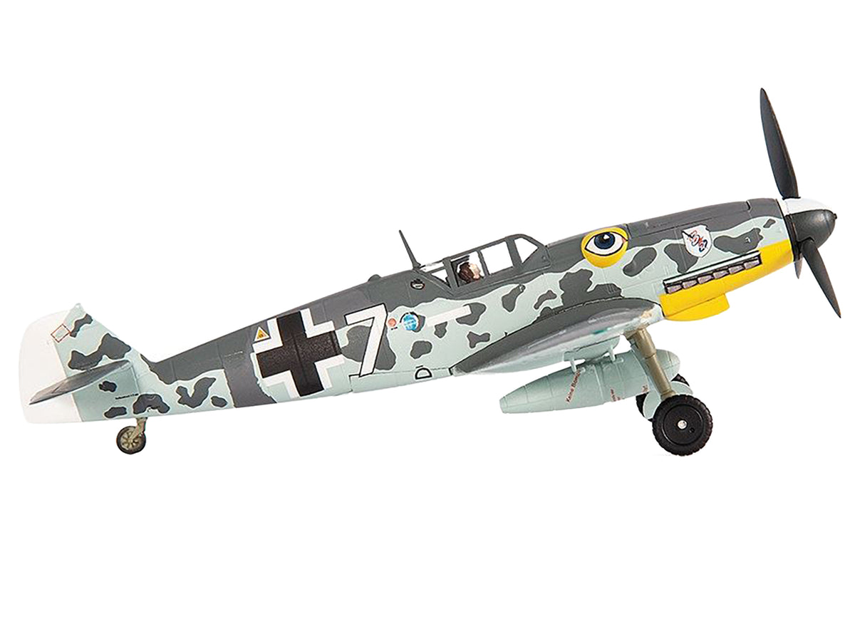 Messerschmitt BF 109G-6 Fighter Aircraft 'JG 51 Bulgaria' (1944) German Luftwaffe 1/72 Die Cast Model by JC Wings