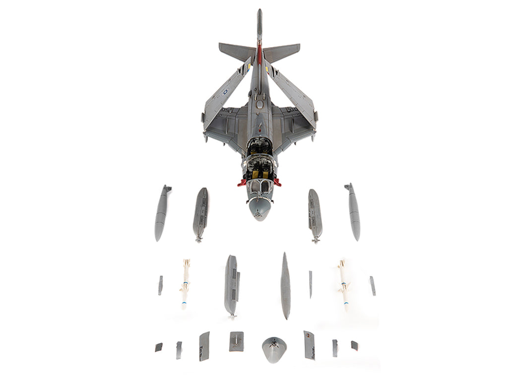 Grumman EA-6B Prowler Attack Aircraft 'VAQ-136 Gauntlets USS George Washington' (2012) United States Navy 1/72 Diecast Model by JC Wings