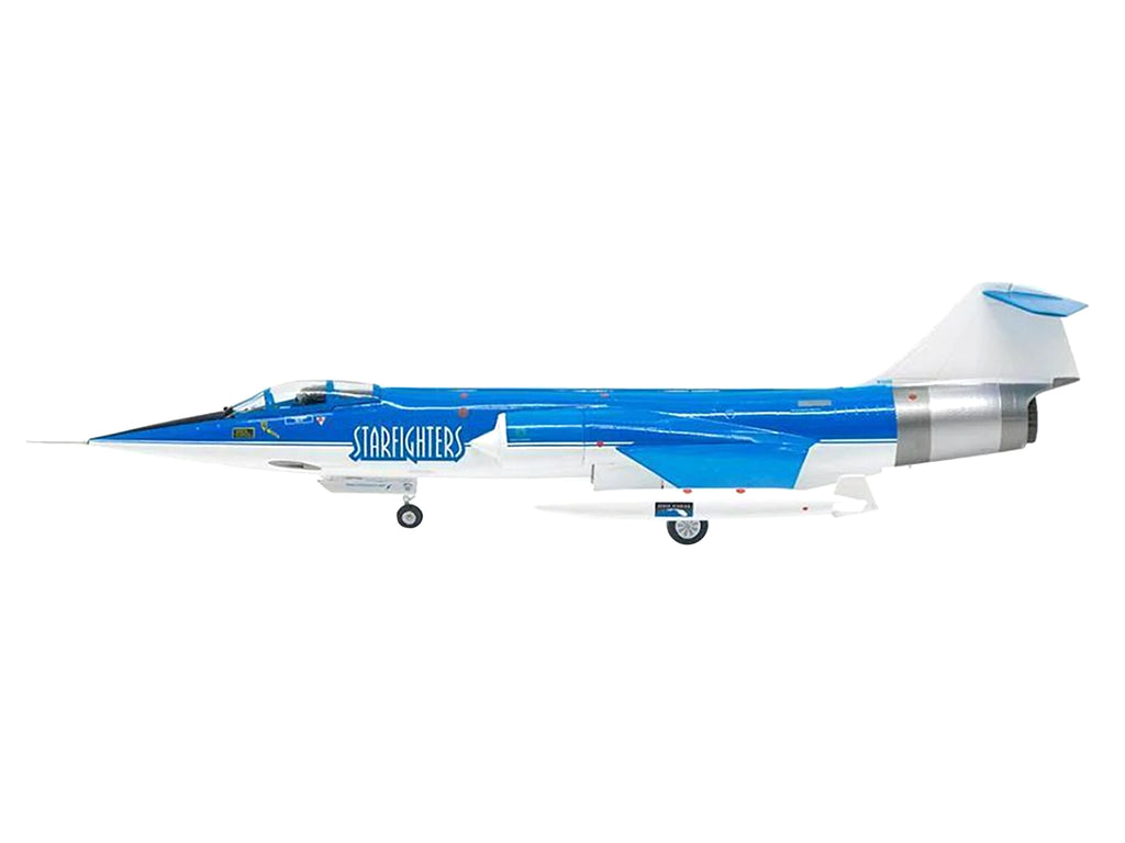 Lockheed F-104S Starfighter Aircraft 'Starfighters Aerospace Aerobatics Team' (2012) 1/72 Diecast Model by JC Wings