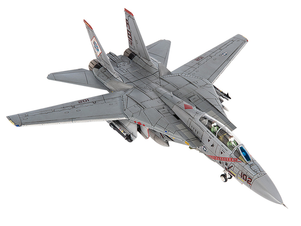 Grumman F-14B Tomcat Fighter Aircraft 'VF-102 Diamondbacks Operation Enduring Freedom' (2001) United States Navy 1/72 Diecast Model by JC Wings