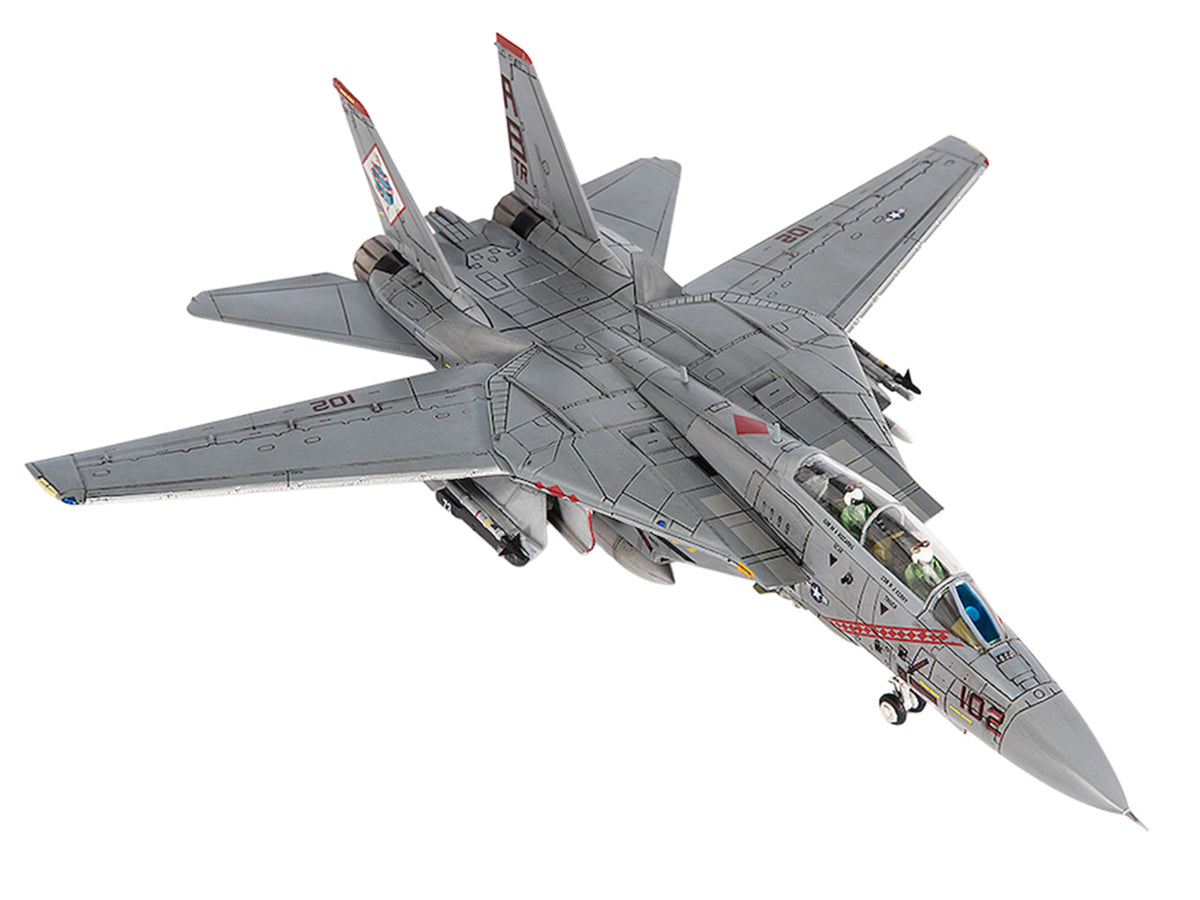 Grumman F-14B Tomcat Fighter Aircraft 'VF-102 Diamondbacks Operation Enduring Freedom' (2001) United States Navy 1/72 Diecast Model by JC Wings