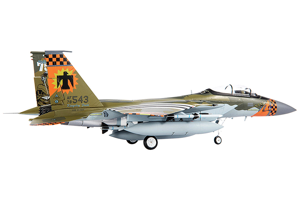 McDonnell Douglas F-15C Eagle Fighter Plane 'U.S. ANG 173rd Fighter Wing' (2020) 1/72 Diecast Model by JC Wings