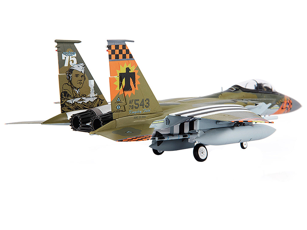 McDonnell Douglas F-15C Eagle Fighter Plane 'U.S. ANG 173rd Fighter Wing' (2020) 1/72 Diecast Model by JC Wings