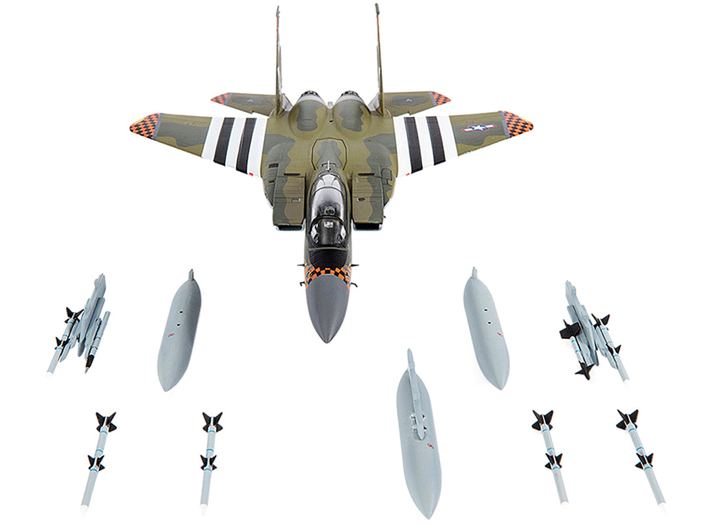 McDonnell Douglas F-15C Eagle Fighter Plane 'U.S. ANG 173rd Fighter Wing' (2020) 1/72 Diecast Model by JC Wings