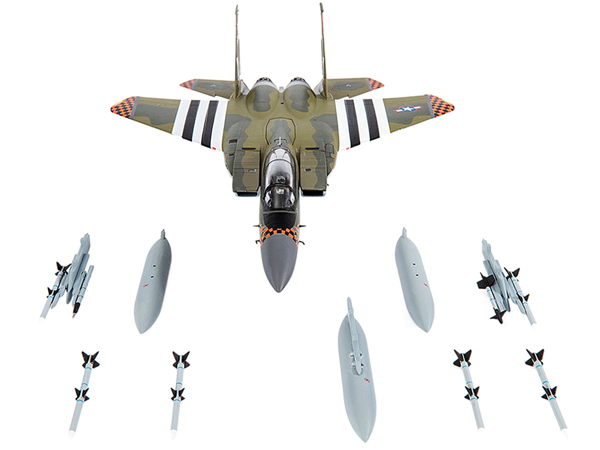 McDonnell Douglas F-15C Eagle Fighter Plane 'U.S. ANG 173rd Fighter Wing' (2020) 1/72 Diecast Model by JC Wings