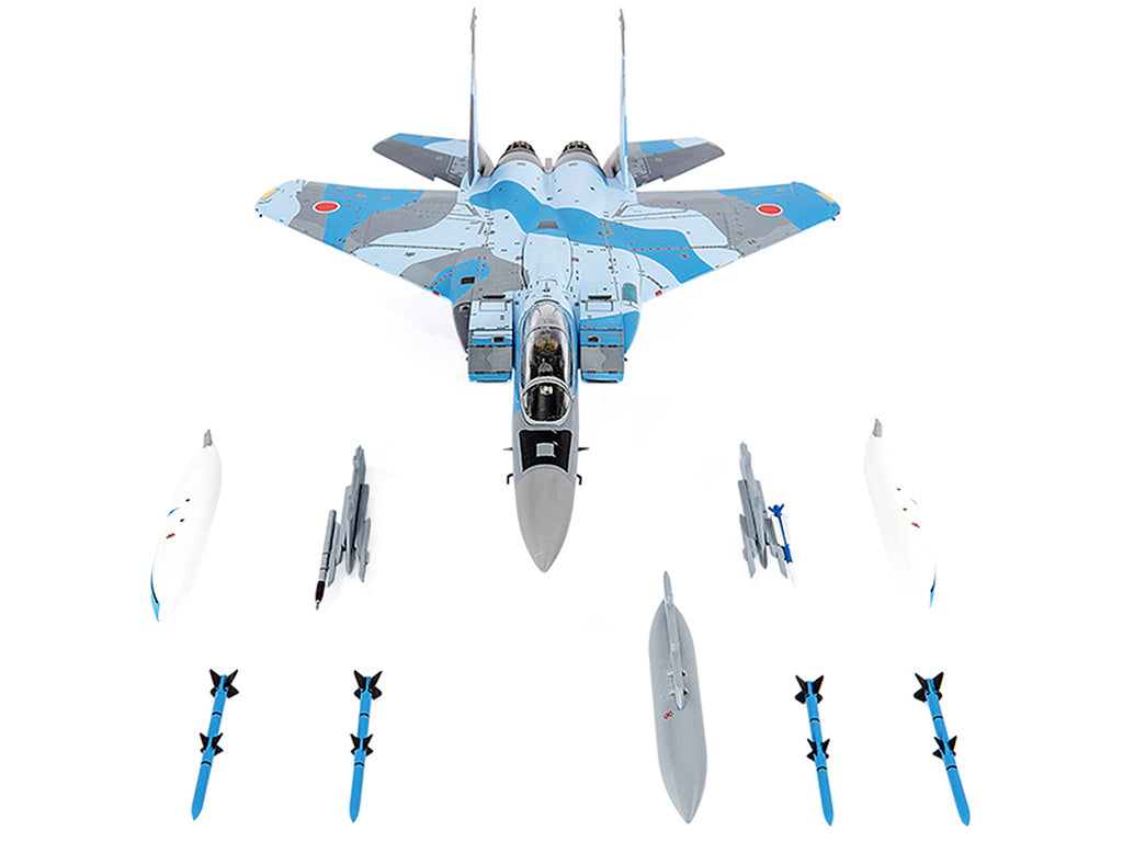 Mitsubishi F-15DJ Eagle Fighter Plane 'JASDF (Japan Air Self-Defense Force) Tactical Fighter Training Group 40th Anniversary Edition' (2021) 1/72 Diecast Model by JC Wings