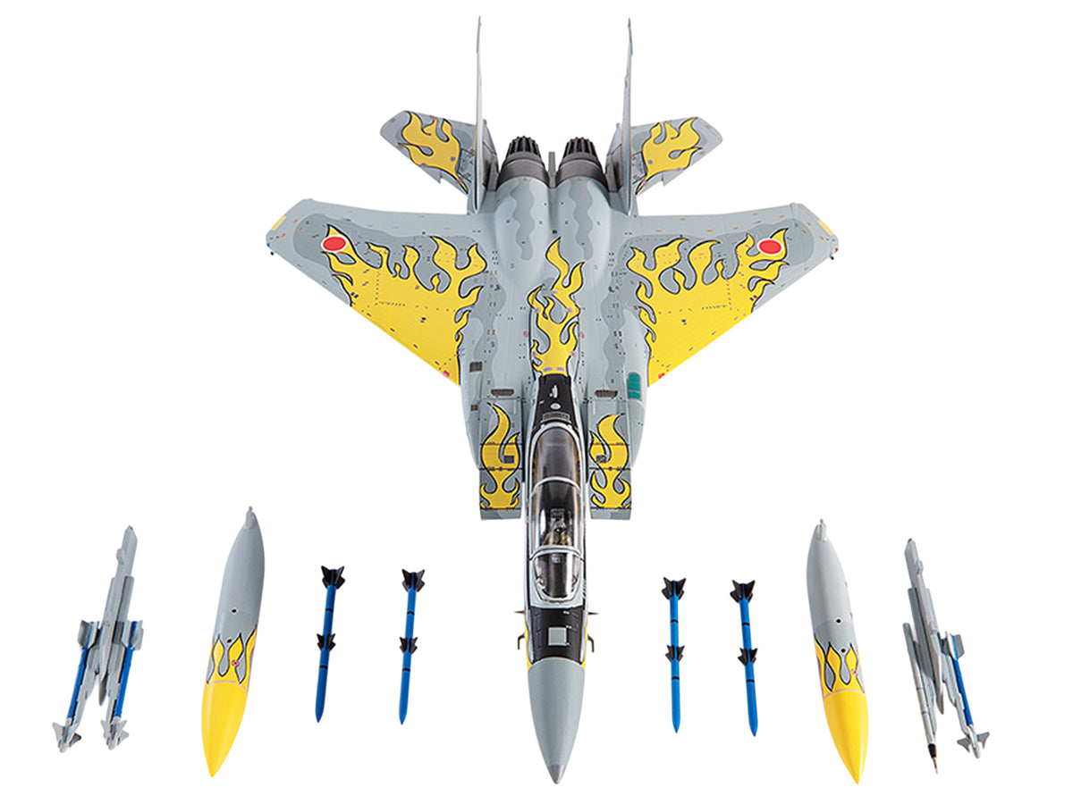 Mitsubishi F-15J Eagle Fighter Aircraft '306th Tactical Fighter Squadron 40th Anniversary' (2021) JASDF (Japan Air Self-Defense Force) 1/72 Diecast Model by JC Wings