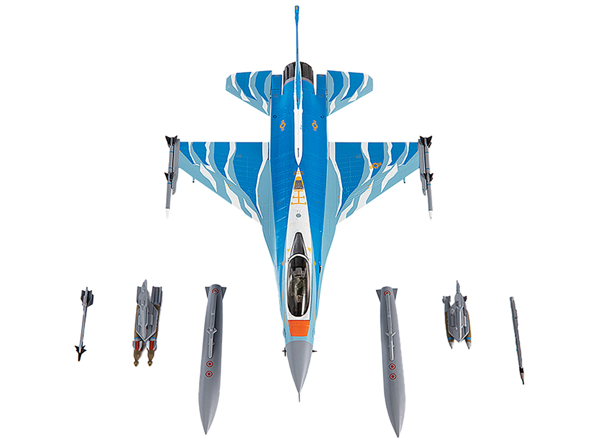 Lockheed F-16C Fighting Falcon Fighter Aircraft '309th Fighter Squadron 56th Operations Group Wild Ducks' (2022) United States Air Force 1/72 Diecast Model by JC Wings