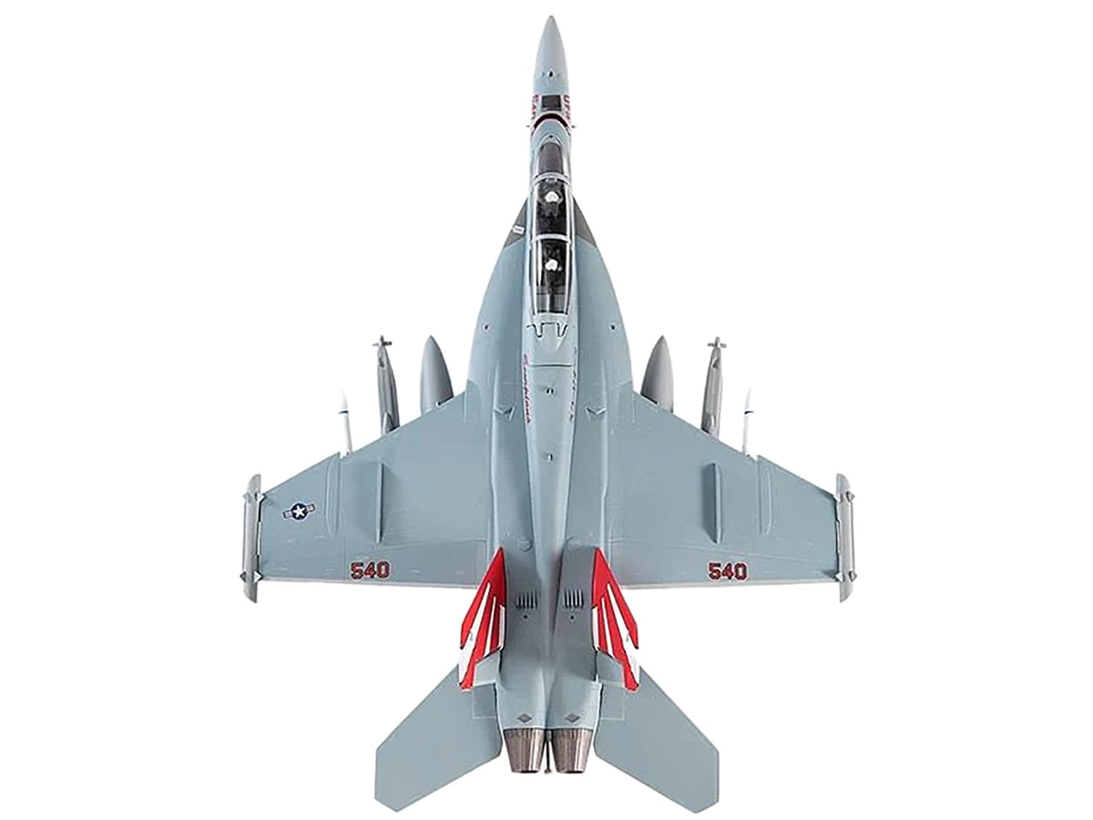 Boeing EA-18G Growler Aircraft 'VAQ-132 Scorpions' United States Navy 1/72 Diecast Model by JC Wings