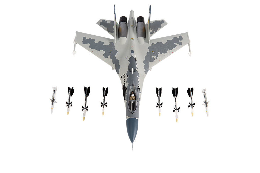 Sukhoi Su-27 Flanker Aircraft 'Ukraine War' (2023) Ukrainian Air Forces 1/72 Diecast Model by JC Wings
