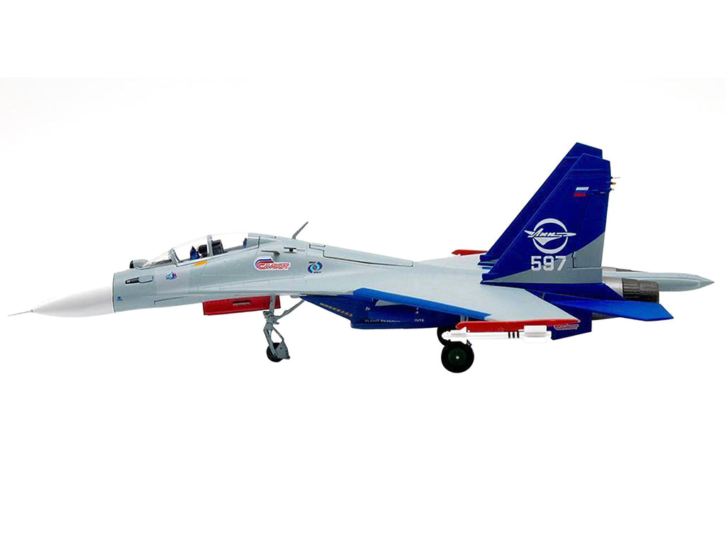 Sukhoi Su-30LL Flanker-C Fighter Aircraft 'Gromov Flight Research Institute Ramenskoye AB Russia' (1997) 1/72 Diecast Model by JC Wings