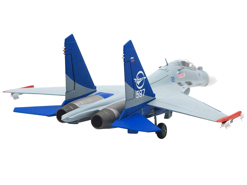 Sukhoi Su-30LL Flanker-C Fighter Aircraft 'Gromov Flight Research Institute Ramenskoye AB Russia' (1997) 1/72 Diecast Model by JC Wings