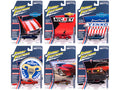 'Muscle Cars USA' 2025 Release 1 Set A of 6 pieces 1/64 Diecast Model Cars by Johnny Lightning