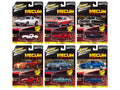'Muscle Cars USA' 2025 Release 3 Set A of 6 pieces 'MECUM Auctions' 1/64 Diecast Model Cars by Johnny Lightning