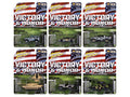 'Military' Set A of 6 pieces 2025 Release 2 Limited Edition 1/64 Diecast Model Cars by Johnny Lightning