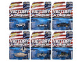 'Military' Set B of 6 pieces 2025 Release 2 Limited Edition 1/64 Diecast Model Cars by Johnny Lightning