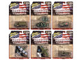 'Military' Set A of 6 pieces 2026 Release 1 Limited Edition 1/64 Diecast Model Cars by Johnny Lightning