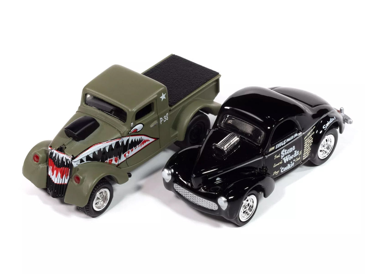 Johnny Lightning '2-Packs' 2024 Release 1 Set B of 6 pieces 1/64 Diecast Model Cars by Johnny Lightning