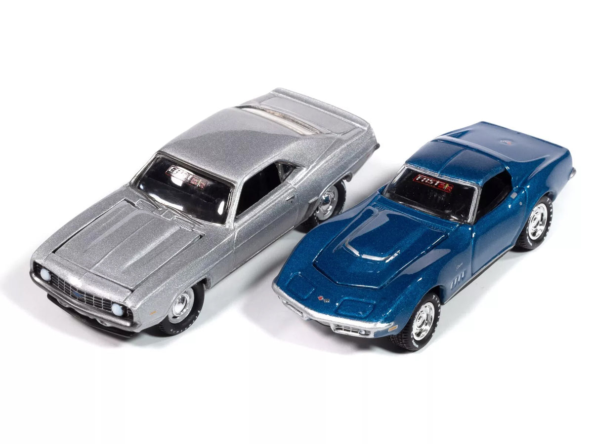 Johnny Lightning '2-Packs' 2024 Release 1 Set B of 6 pieces 1/64 Diecast Model Cars by Johnny Lightning
