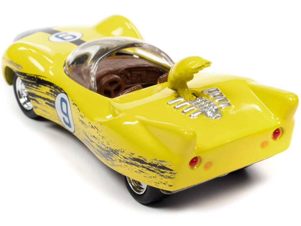 Racer X's Shooting Star (Raced Version) 'Speed Racer' (1967) TV Series 'Pop Culture' 2022 Release 2 1/64 Diecast Model Car by Johnny Lightning