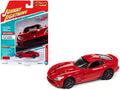 2014 Dodge Viper SRT Adrenaline Red 'Classic Gold Collection' Series Limited Edition to 8956 pieces Worldwide 1/64 Diecast Model Car by Johnny Lightning